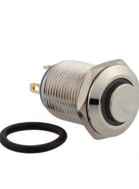 12mm 3V Red LED Momenty On/Off Push Buttons Switch for C