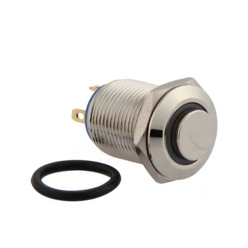 12mm 3V Red LED Momenty On/Off Push Buttons Switch for C