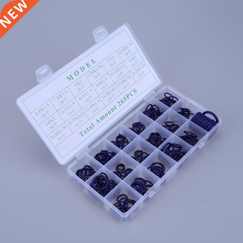 270Pcs 18 Sizes Kit Conditioning HNBR O Rings Car Vehicle Re