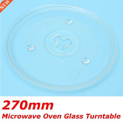 270mm Univeral Microwave Oven Glass Turntable Disc Tray Turn