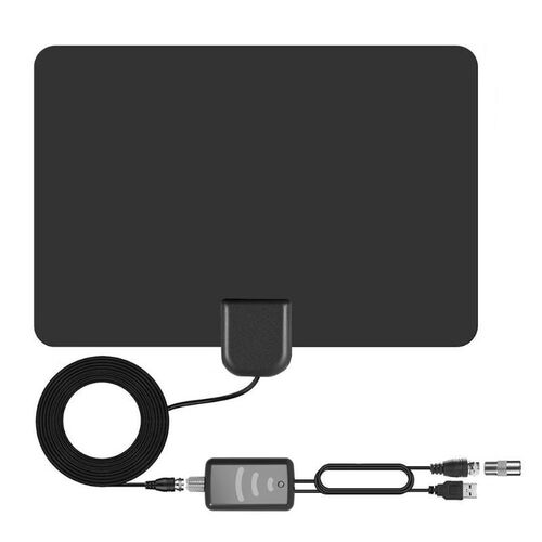TV Antenna VHF UHF HDTV Antenna with Amplifier 80 Miles HDTV