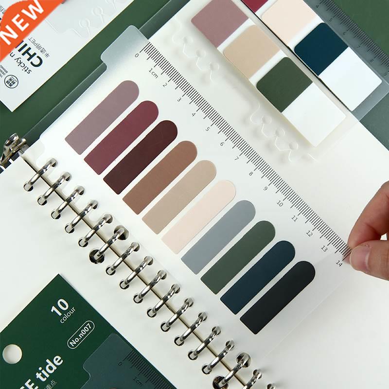 60/120/200 PCS PET Translucent Waterproof Morandi Color Writ