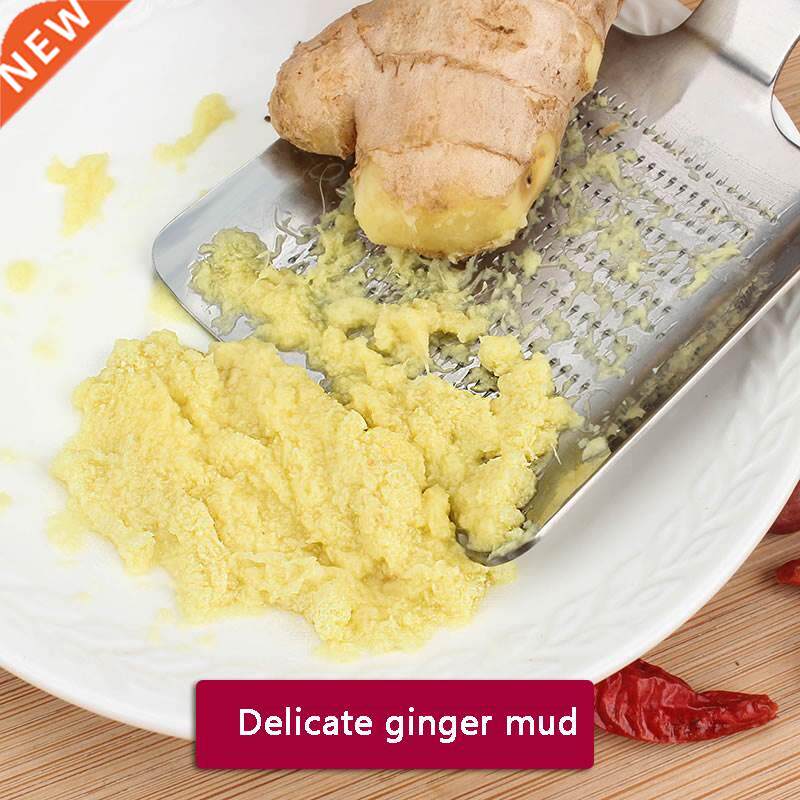 1pcs ginger garlic wasabi grater crusher garlic press device