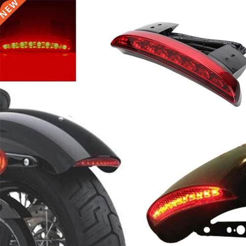 Motorcycle Rear Fender Edge LED Brake Tail Light Lamp for S