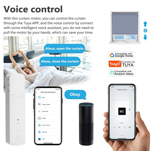 Tuya WiFi Curtain Motor Intelligent Home Electric Curtain Mo