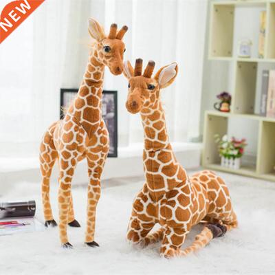 Huge Real Life Giraffe Plush Toys Cute Stuffed Animal Dolls