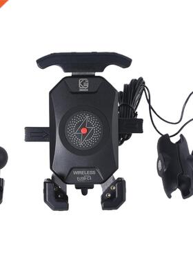 Portable 360 Rotation Wireless Phone Mount Charger for Smart