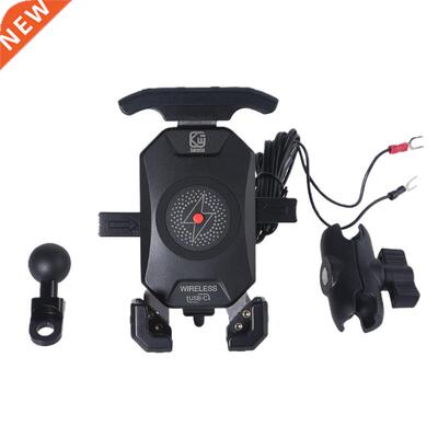 Portable 360 Rotation Wireless Phone Mount Charger for Smart