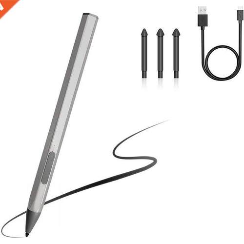 Tablet Stylus Pen with Replacement Tip USB Rechargeable Univ