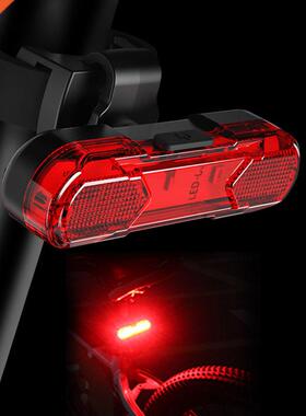 Bicycle light Bicycle tail light USB rechargeable flashlight
