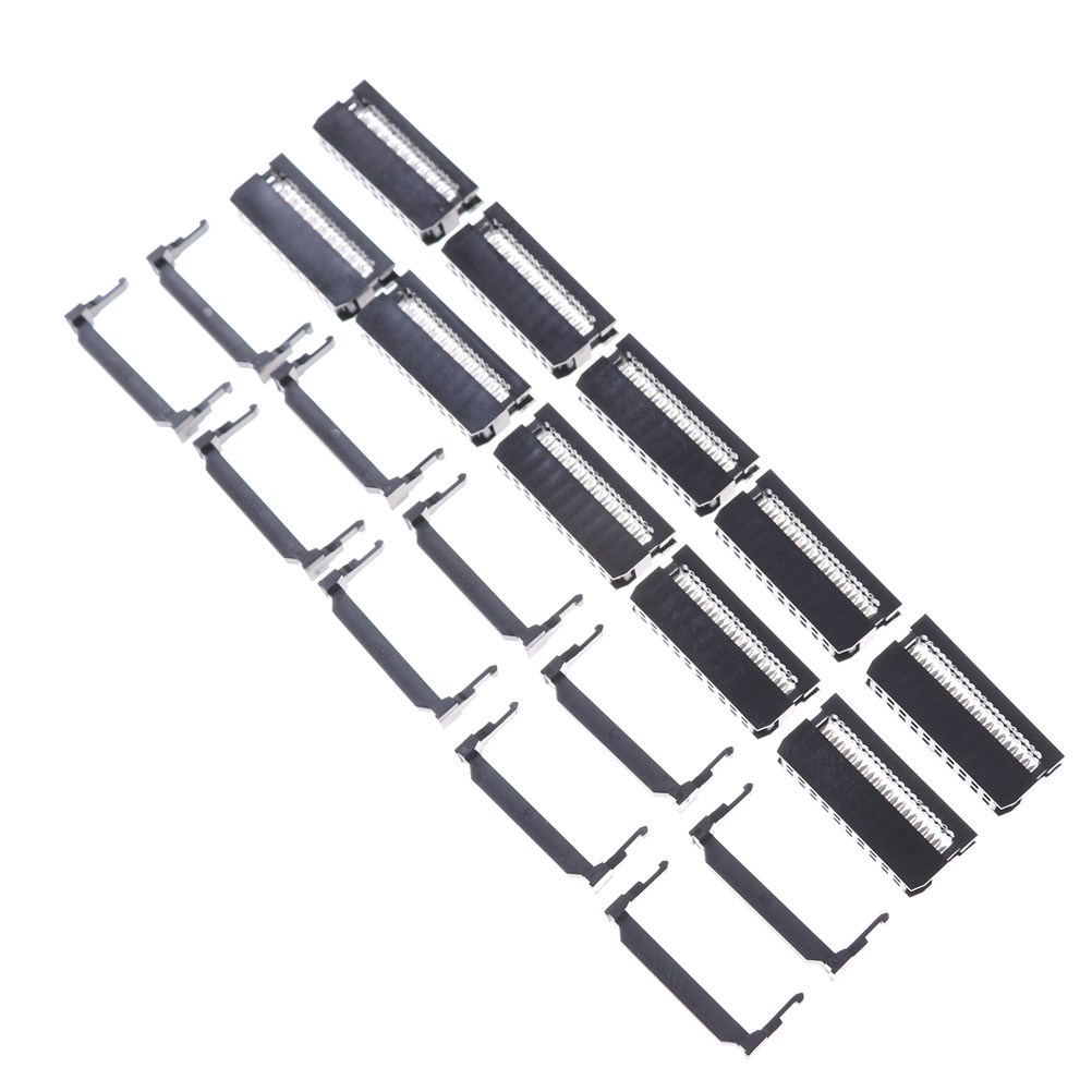 10PCS/set 20 Pin Female Header FC-20 2.54 Mm Pitch Socket Sk