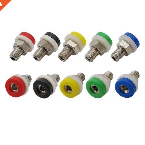 10Pcs 2mm Banana Socket Jack Terminal for 2mm Banana Plug Te