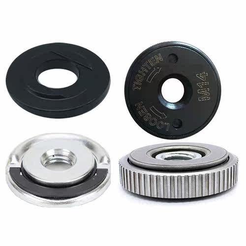 4Pcs Angle Grinder M14 Thread Inner Outer Flange Nut Set Too