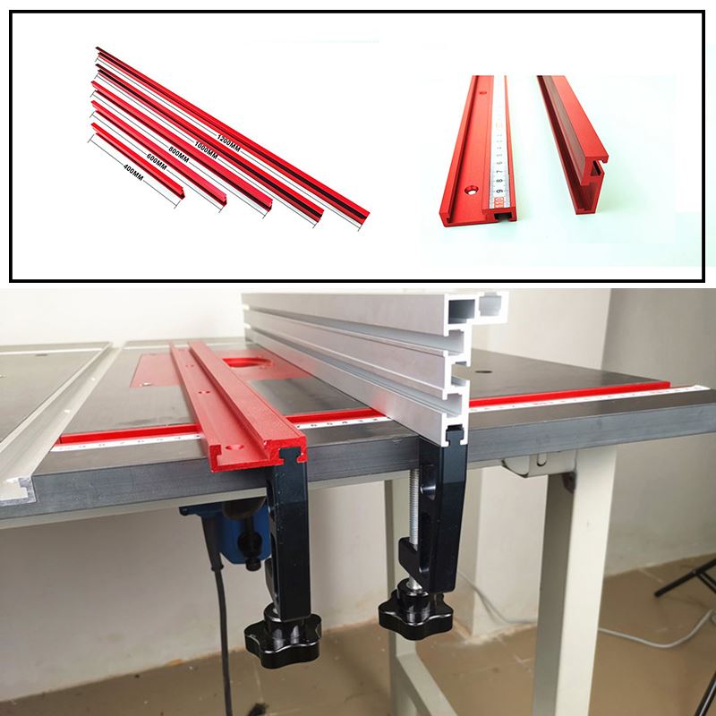 1PC 400/600/800mm Model 45mm Chute Aluminium Alloy T-tracks
