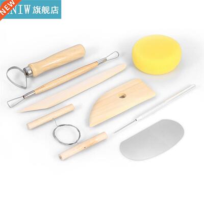8pcs Pottery Clay Tool Set Pottery Ceramics Molding Tools Pr