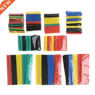 328 Pcs 2:1 Polyolefin Heat Shrink Tubing Tube Sleeve Wrap W