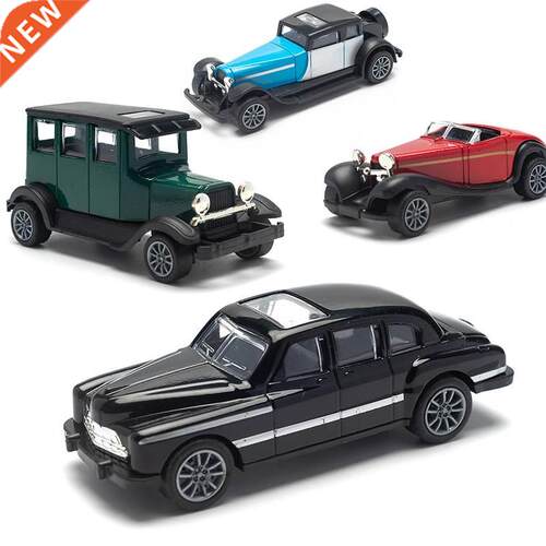 1:43 Alloy Vintage Diecast Car Model Classic Pull Back Car M