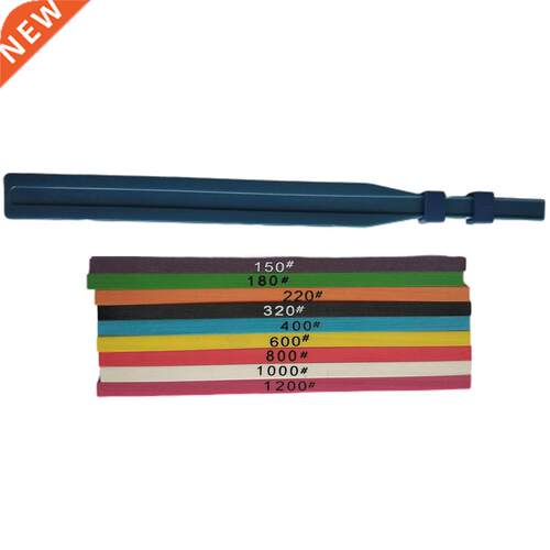 9 Pieces 100 x 4 x 1mm Fiber Whetstone Super Ceramic Whetsto
