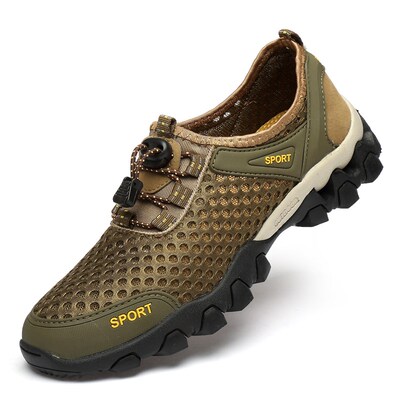 Lycra Mesh Climbing Shoes Men Water Mountain Treking Shoes M