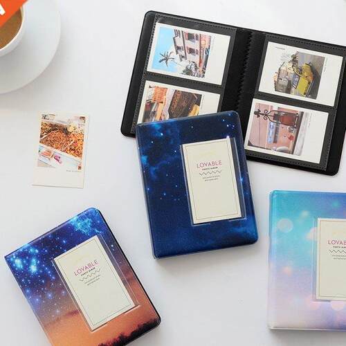 64 Pockets Starry Sky Photo Book Album 3 Inch For Fujifilm I