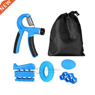 5 Pack Hand Grip Strengthener Workout Kit earm Grip Ring Ad