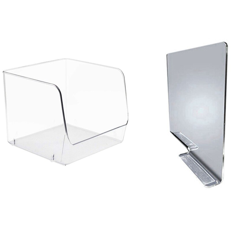 4Pcs Shelf Dividers, Closet Organization and Storage 4Pcs - 实物图