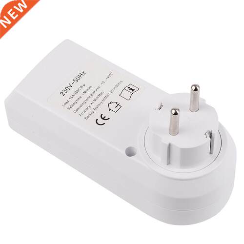 EU US Type Electrical 7 Days Weekly Programmable Wall Plug-i