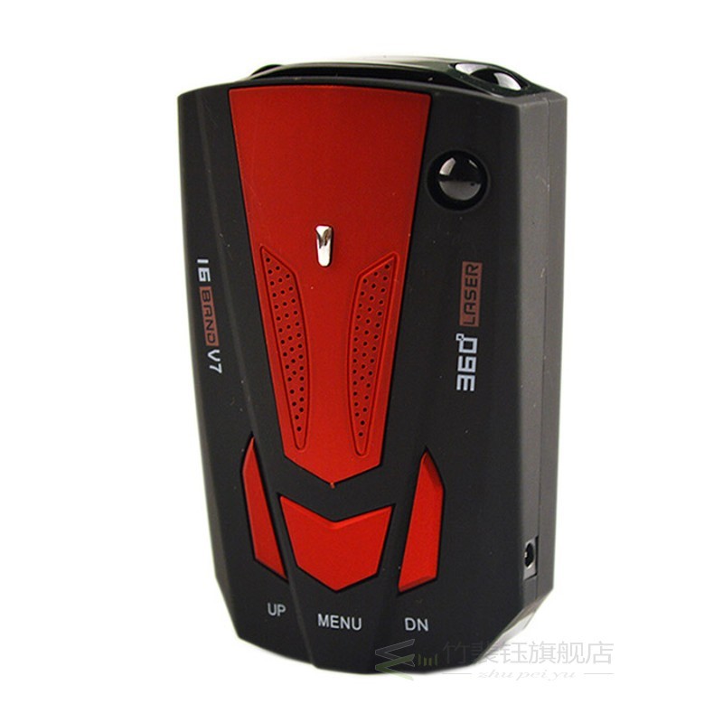 Car LED Radar Detector 360 Degree 16 Band English/Russian Vo