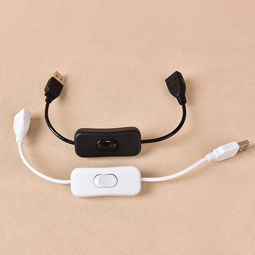 Woopower Copper Material USB Cable Male to Female Switch ON