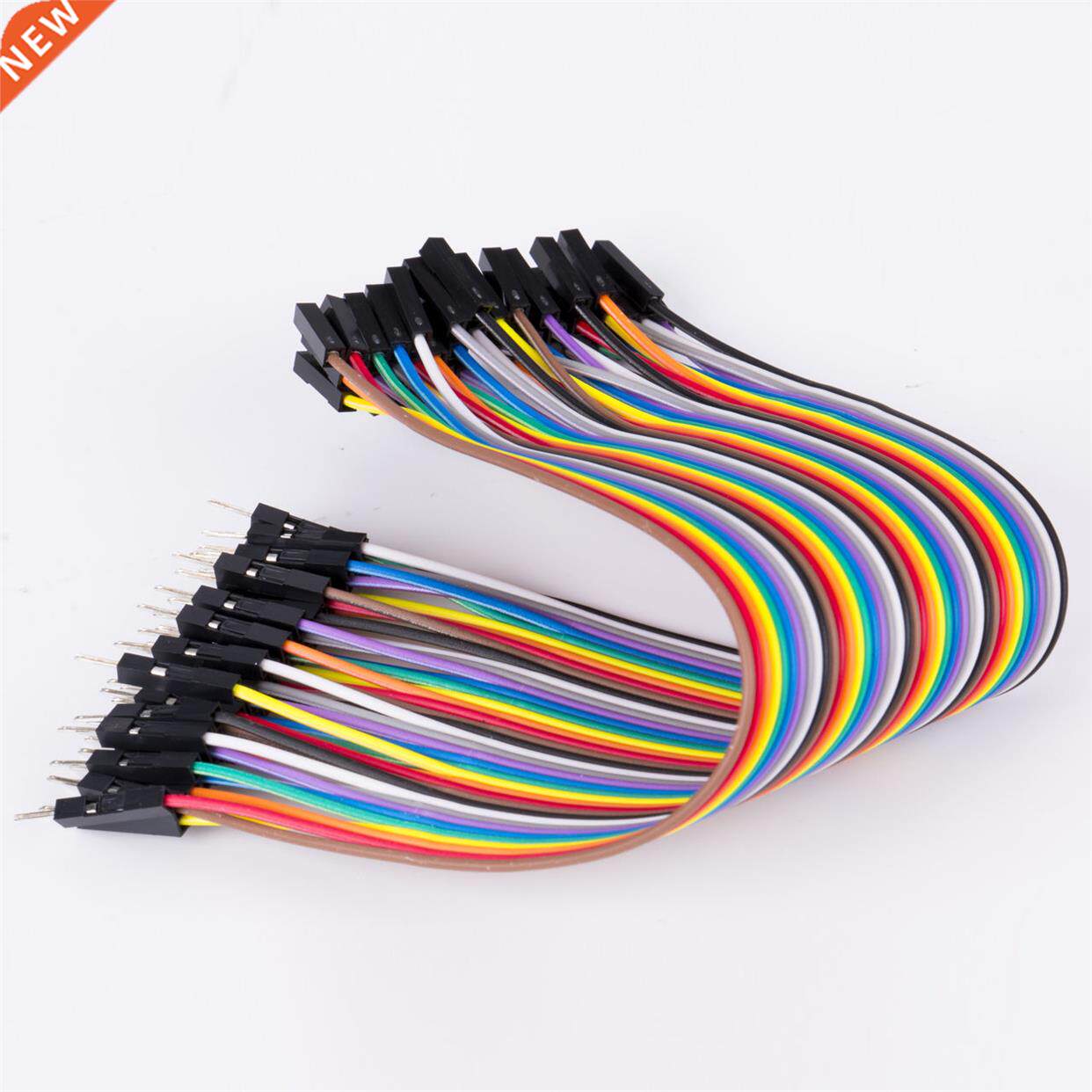 40pcs 20cm 2.54mm Male to Female Dupont Wire Jumper Cable fo图片