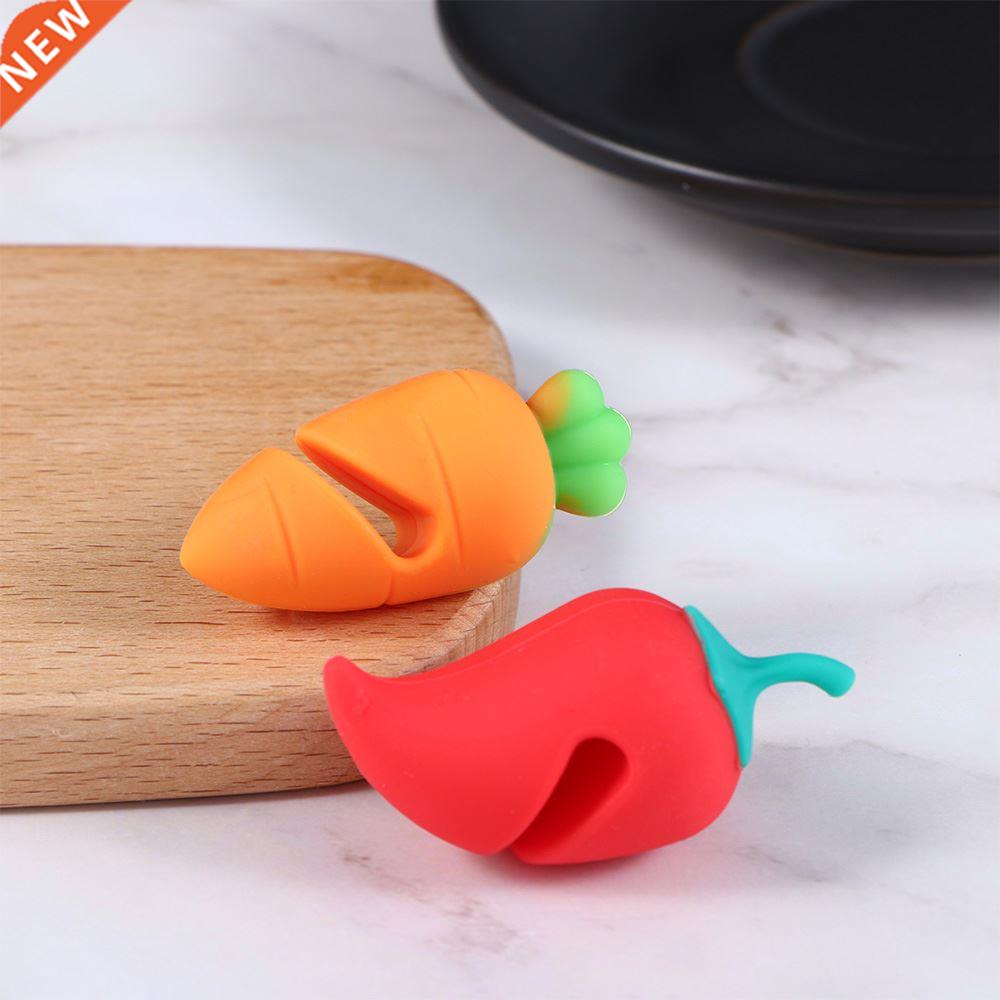 Splash-Proof Pot Lid Holder Silicone Heat-Resistant Overflow