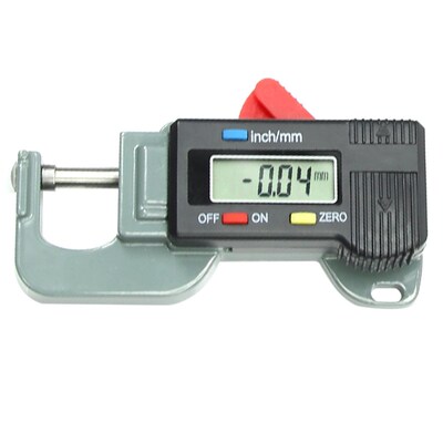 Precise Thickness Gauge Meter Tester Micrometer 0 to 12.7mm