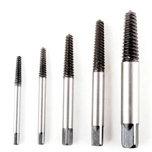 5pcs Screw Extractor Broken Bolt Remover Guide Bits Set Qua