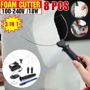 In 1 Electric Foam Cutter Cutting Machine 18W Styrofoam Cu