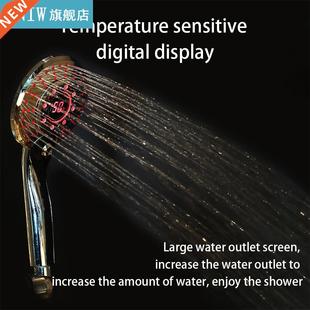 Digital Recableght Spa LED Head Handheld Shower