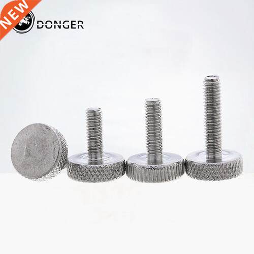 5Pcs DIN653 G835 M3 M4 M5 304 Stainless Steel Flat Head Kn