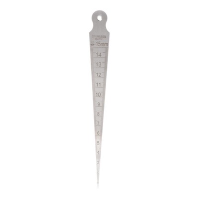 1-15mm Stainless Steel Taper Gauge Feeler Gap Hole Measuring