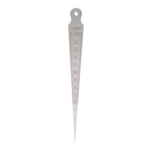 1-15mm Stainless Steel Taper Gauge Feeler Gap Hole Measuring