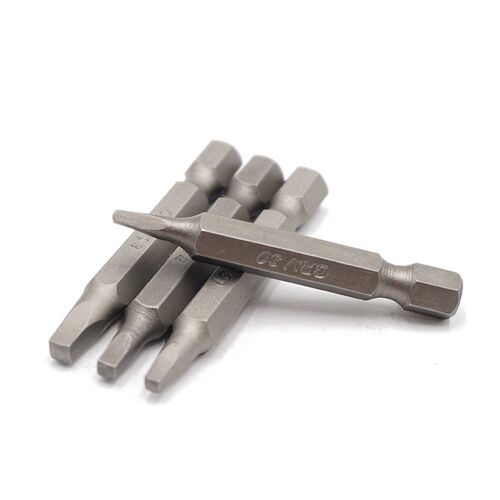 4pcs 50mm Square Bit Set 1/4
