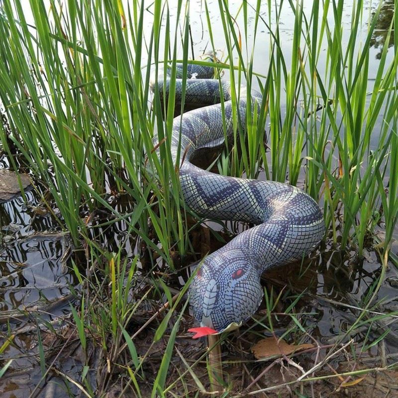 1.2M Inflatable Snake Toy Halloween Decoration Prop Craft Su