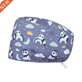 Scrub Caps Cute Panda Pattern New Design Nurse Veterinary U