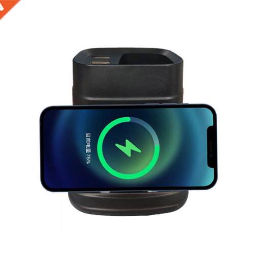 10W Wireless Charger Stand Pencil Case Phone Holder Desktop