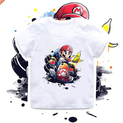 New Summer Baby Boys T shirt Super Bros Game Print Kids T-Sh