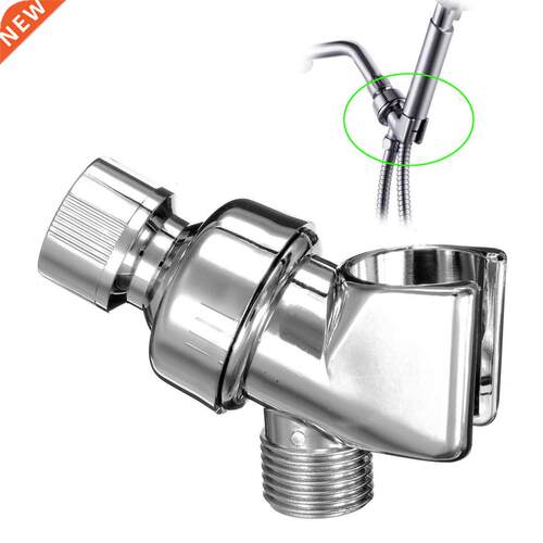 Shower Arm Mounted Shower Head Holder Adjustable Screwed Bra