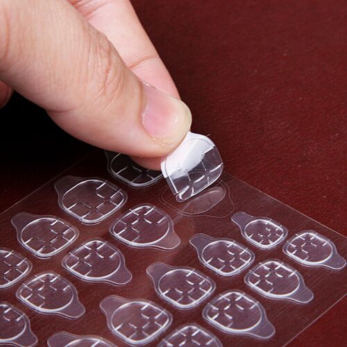 5/10 Sheets 24/240pcs Double Sided False Nail Art Adhesive T