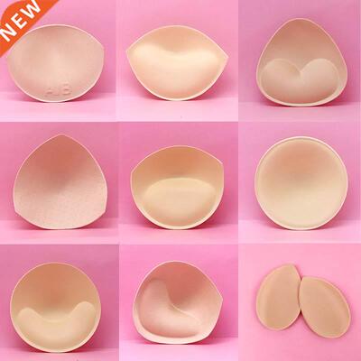 2pcs 1pair Sponge Inserts In Bra Padded for Swimsuit Breast