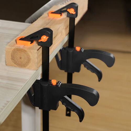 4 Inch 2//4/5/10Pcs Woodworking Work Bar F Clamp Clip Set
