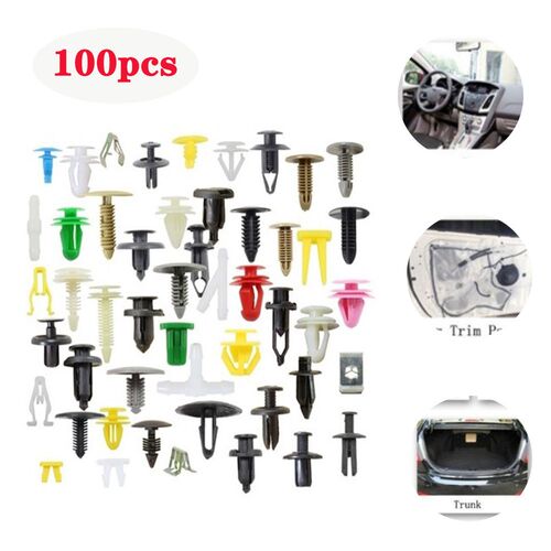 100 PCS hybrid plastic clasp interior plate expansion clasp