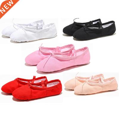 Black Red Pink White Flat Yoga Teacher Gymnastic Ballet Dan