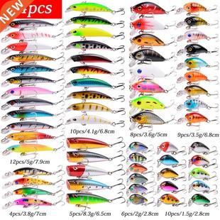 Fishing Lure Set Fishing Hard Bait Mini Minnow Floating Swin